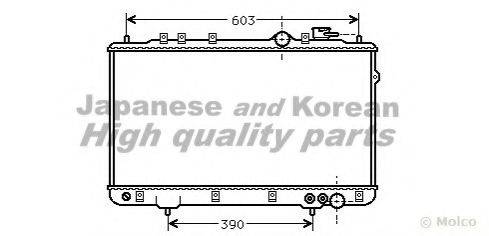 ASHUKI Y55027 Радіатор, охолодження двигуна