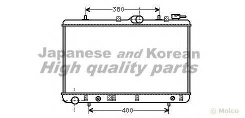 ASHUKI Y55030 Радіатор, охолодження двигуна