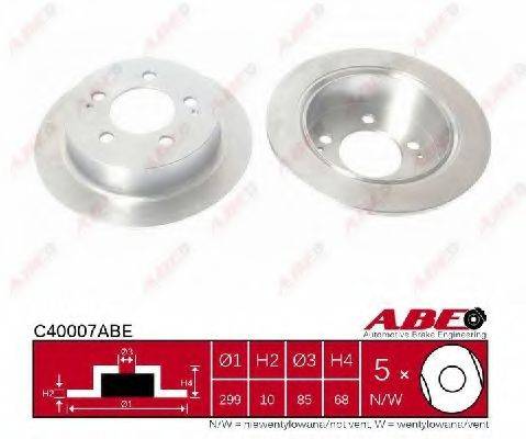 ABE C40007ABE гальмівний диск