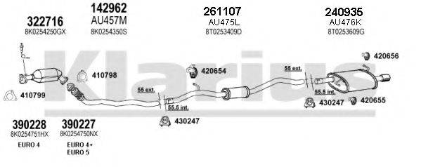 KLARIUS 940827E Система випуску ОГ