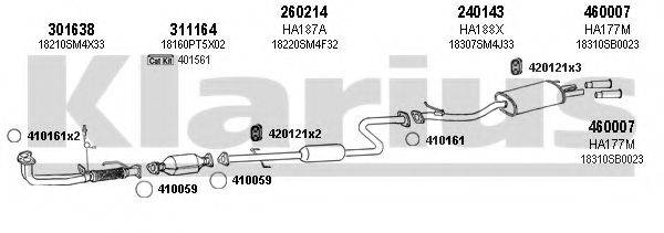 KLARIUS 420092E Система випуску ОГ