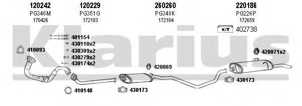 KLARIUS 630226E Система випуску ОГ