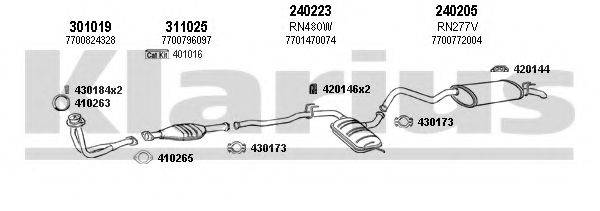 KLARIUS 720329E Система випуску ОГ