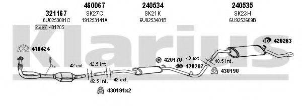 KLARIUS 780013E Система випуску ОГ