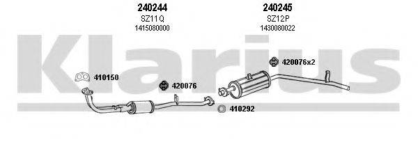 KLARIUS 820007E Система випуску ОГ
