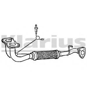 KLARIUS 301397 Труба вихлопного газу