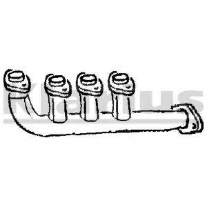KLARIUS 301721 Труба вихлопного газу