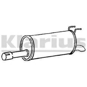 KLARIUS FT696M Глушник вихлопних газів кінцевий