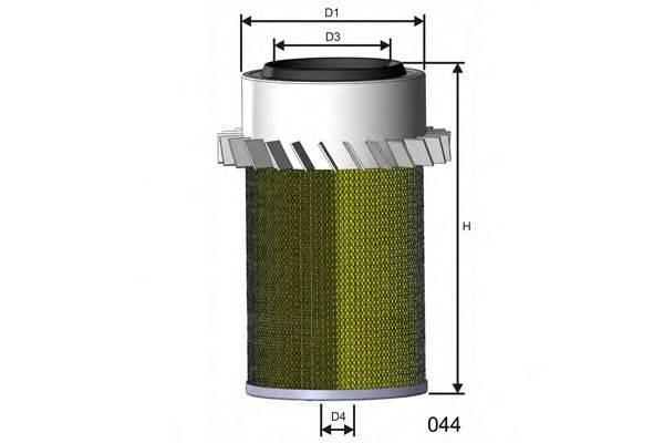 MISFAT R931 Повітряний фільтр