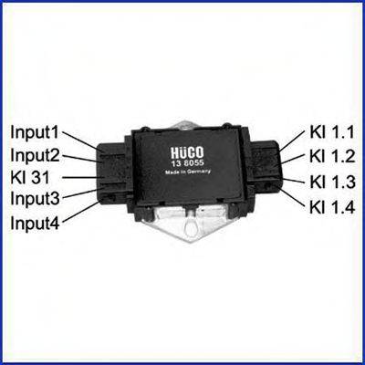 HITACHI 138055 Комутатор, система запалювання