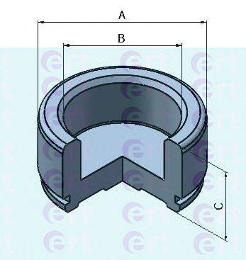 ERT 151025C Поршень, корпус скоби гальма