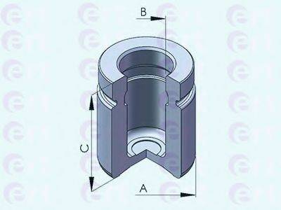 ERT 151256C Поршень, корпус скоби гальма