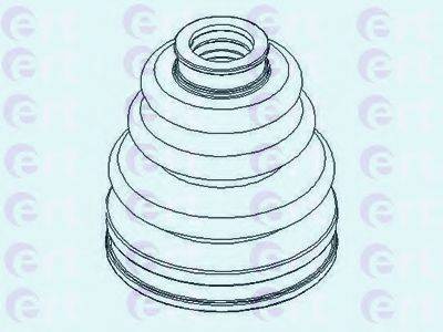 ERT 500412T Комплект пильника, приводний вал