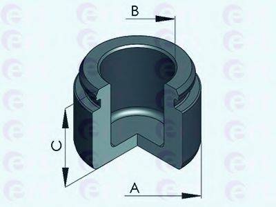 ERT 151287C Поршень, корпус скоби гальма