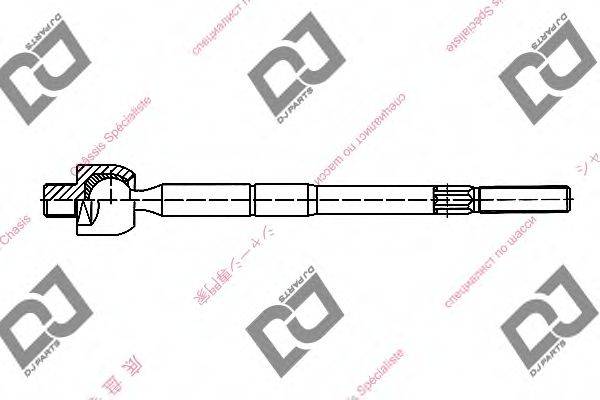 DJ PARTS DR1177 Осьовий шарнір, рульова тяга