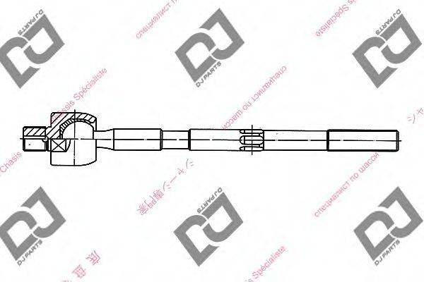 DJ PARTS DR1033 Осьовий шарнір, рульова тяга