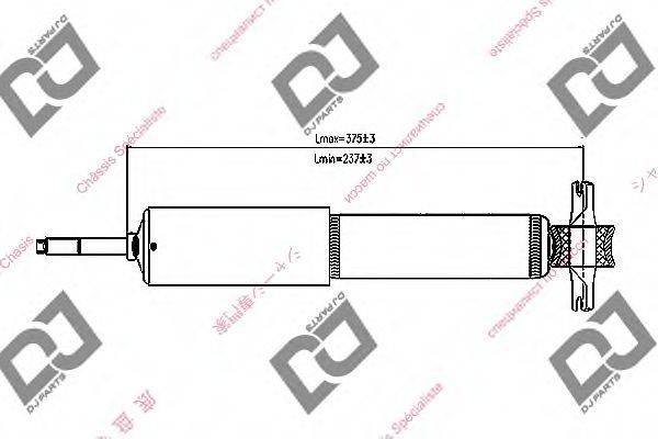 DJ PARTS DS1203GT Амортизатор