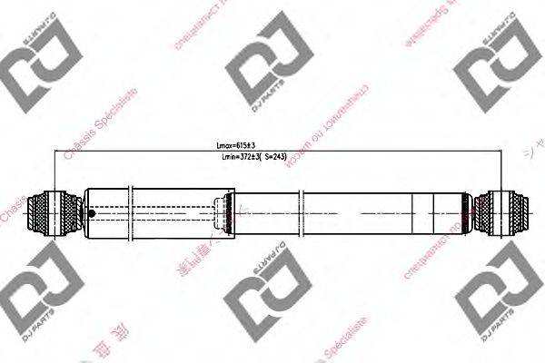 DJ PARTS DS1124HT Амортизатор