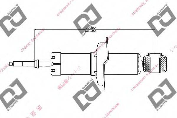 DJ PARTS DS1246GT Амортизатор