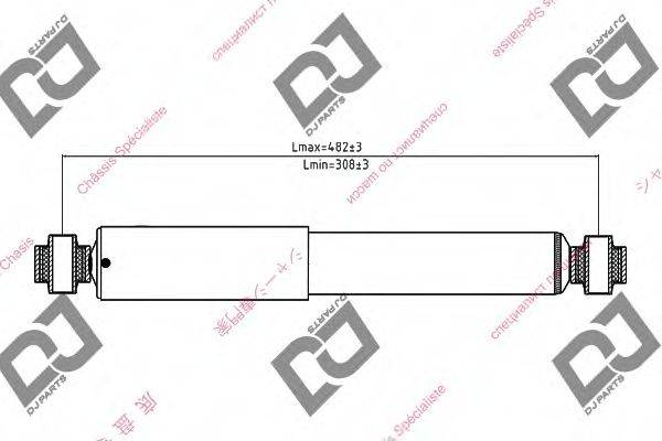 DJ PARTS DS1254GT Амортизатор