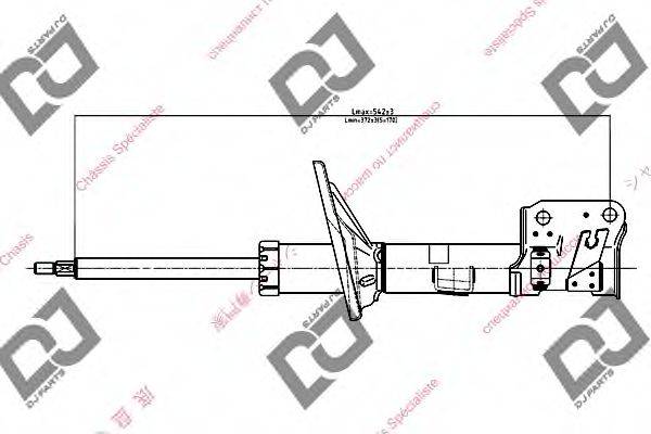 DJ PARTS DS1290GS Амортизатор