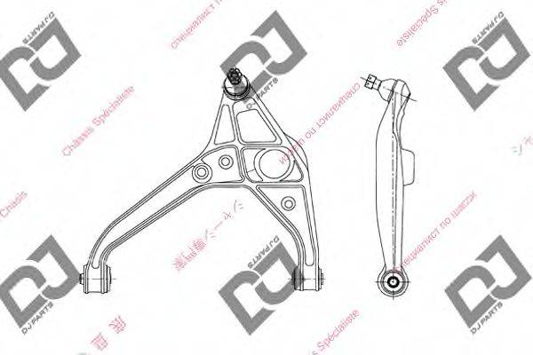 DJ PARTS DA1052 Важіль незалежної підвіски колеса, підвіска колеса