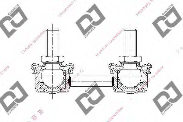 DJ PARTS DL1087 Тяга/стійка, стабілізатор