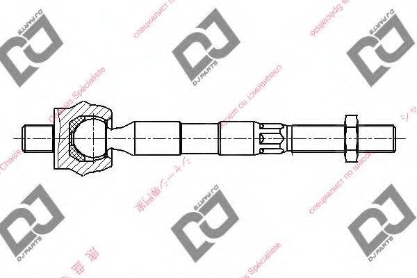 DJ PARTS DR1022 Осьовий шарнір, рульова тяга