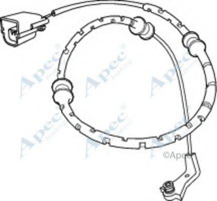 APEC BRAKING WIR5243 Покажчик зносу, накладка гальмівної колодки