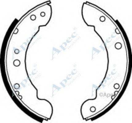 APEC BRAKING SHU138 Гальмівні колодки