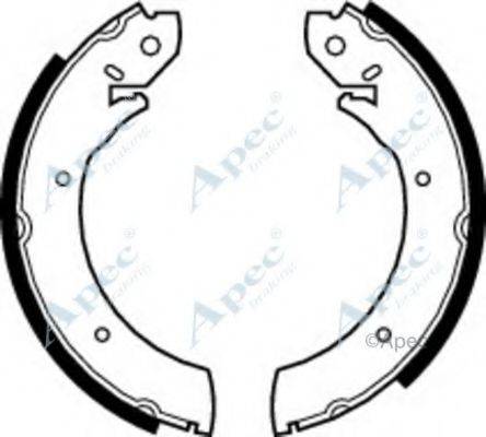 APEC BRAKING SHU234 Гальмівні колодки