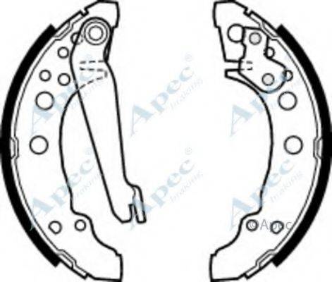APEC BRAKING SHU300 Гальмівні колодки