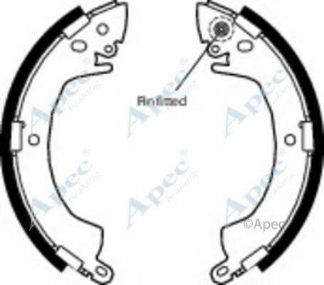 APEC BRAKING SHU399 Гальмівні колодки