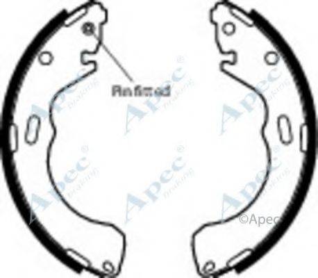 APEC BRAKING SHU603 Гальмівні колодки