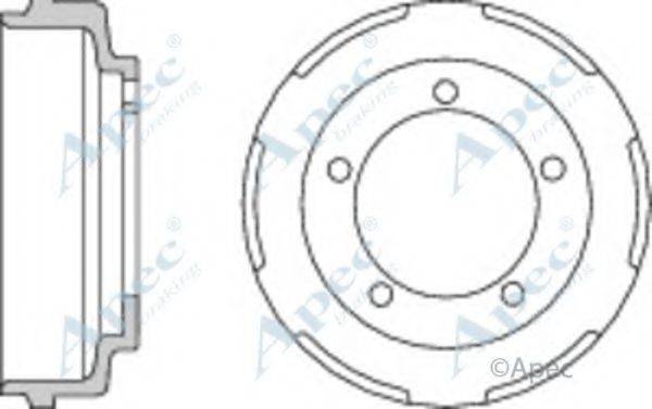 APEC BRAKING DRM9921 Гальмівний барабан