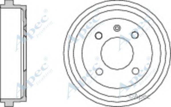 APEC BRAKING DRM9929 Гальмівний барабан