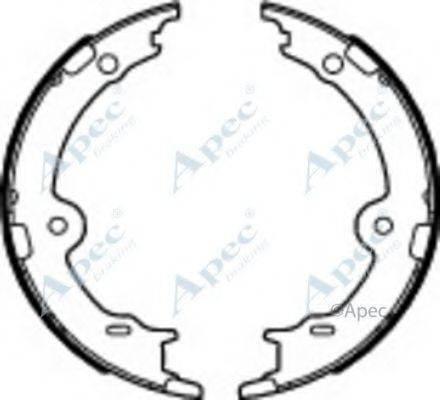 APEC BRAKING SHU793 Гальмівні колодки