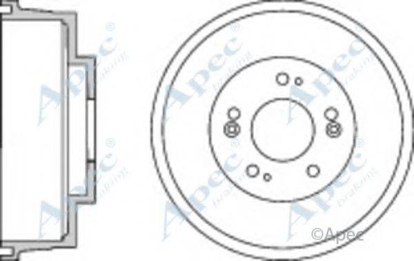 APEC BRAKING DRM9943 Гальмівний барабан