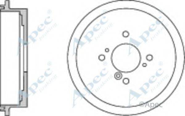 APEC BRAKING DRM9953 Гальмівний барабан