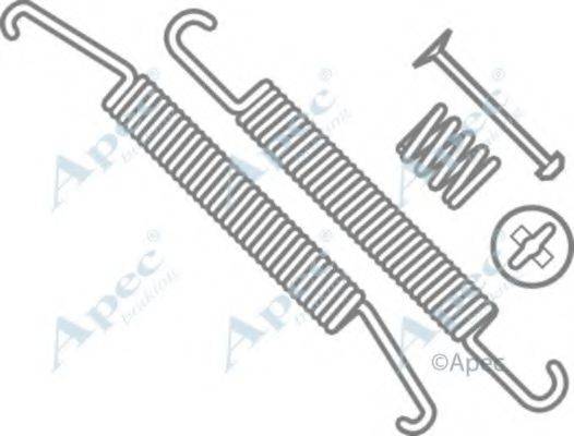 APEC BRAKING KIT604 Комплектуючі, гальмівна колодка