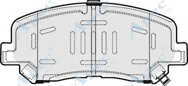 APEC BRAKING PAD1915 Комплект гальмівних колодок, дискове гальмо