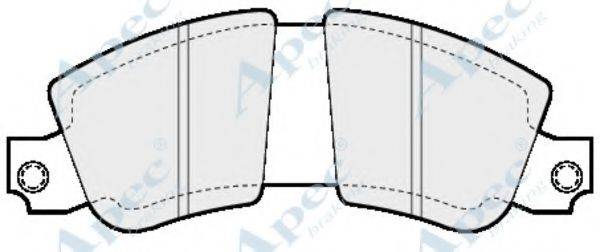 APEC BRAKING PAD289