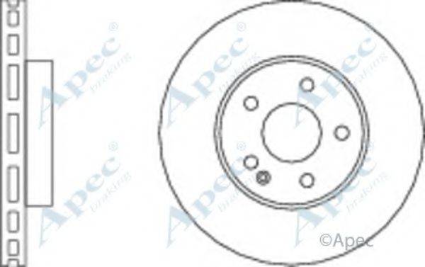 APEC BRAKING DSK2289 гальмівний диск