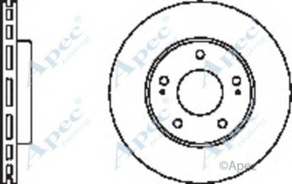 APEC BRAKING DSK2342 гальмівний диск