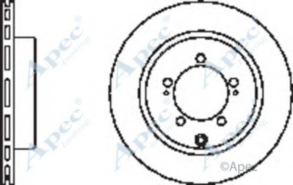 APEC BRAKING DSK2369 гальмівний диск