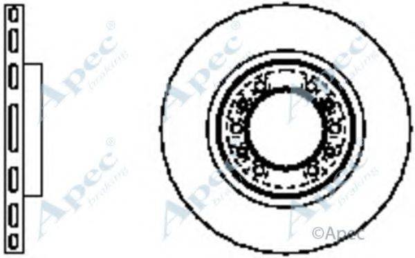 APEC BRAKING DSK2024 гальмівний диск