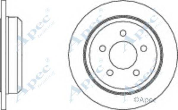 APEC BRAKING DSK2066 гальмівний диск