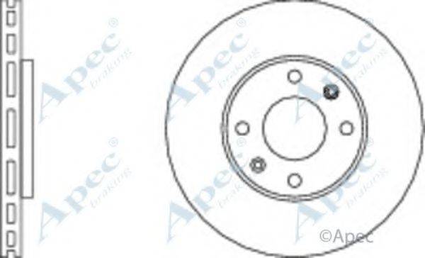 APEC BRAKING DSK2136 гальмівний диск