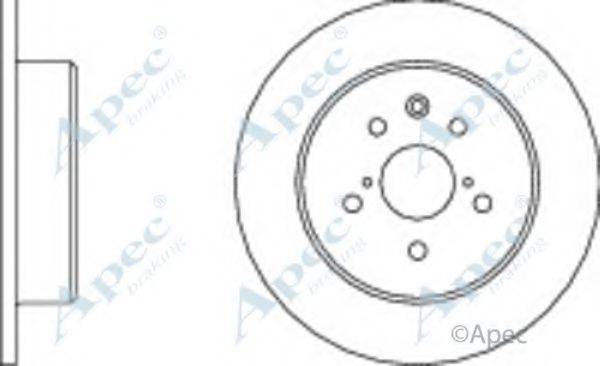 APEC BRAKING DSK2148 гальмівний диск