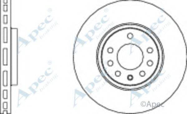 APEC BRAKING DSK2178 гальмівний диск